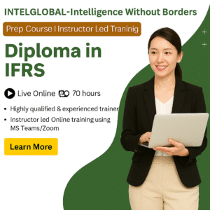 Finance professional studying IFRS concepts for global accounting standards